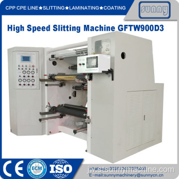 OPP CPP Ffilm Slitter and Rewind Machine